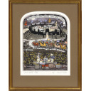 グラハム・クラーク「『The Grand Tour』より Chianti Dante」銅版画+銅版画