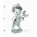 ティム・ロジャーソン「『ピノキオ』より 人生のご案内」鉛筆デッサン31.5 × 26.0 cm