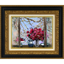 ミッシェル・アンリ「Fende du printemps」油彩26.0 × 33.7 cm