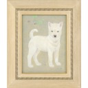 河股幸和「犬」日本画