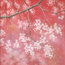 高崎昇平「春宴」日本画