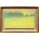 名古屋剛志「Evergreen」日本画27.0 × 45.0 cm