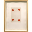 ドナルド・サルタン「Four of Hearts」銅版画