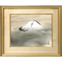 横山大観「霊峰不二」日本画+日本画12号