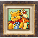 ティム・ロジャーソン「『くまのプーさん』より Honey for my Friend」油彩34.0 × 34.0 cm