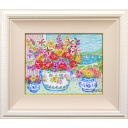 レスリー・セイヤー「Island Breeze」油彩27.9 × 35.8 cm