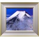 川瀬麿士「富士」日本画+日本画8号