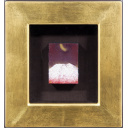 丸山勉「赤不二」油彩10.0 × 7.0 cm
