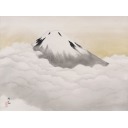 横山大観「霊峰不二」日本画15号