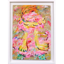 ロッカクアヤコ「untitled」アクリル67.0 × 47.0 cm