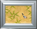 上村松篁「小禽」日本画+日本画29.5 × 44.4 cm