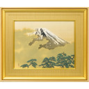 横山大観「霊峰不二」日本画+日本画45.8 × 57.0 cm