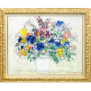 アンドレ・コタボ「Le Bouquet multicolore」油彩