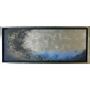 志田展哉「earth 21」日本画+日本画46.1 × 116.0 cm