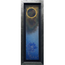 志田展哉「blue moon」日本画58.2 × 13.6 cm