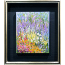 Lilliana Braico「花のある静物」油彩25.0×19.5cm