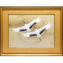松村公嗣「翔春」日本画+日本画+日本画50.0 × 60.6 cm
