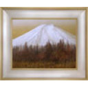 清水規「新雪富士」日本画