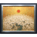 戸屋勝利「桜図」日本画72.7 × 91.0 cm