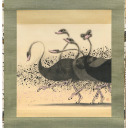 福井江太郎「惇」日本画+日本画+日本画+日本画40.0 × 43.6 cm