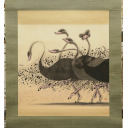 福井江太郎「惇」日本画40.0 × 43.6 cm