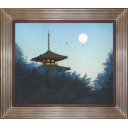 千住博「法輪寺」日本画