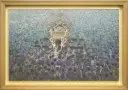 宮廻正明「鳥越」日本画40号