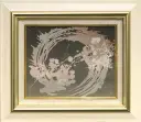 大沢拓也「アンタイトル」日本画20.7×26.2cm