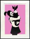 バンクシー Banksy Bomb Hugger エスタンプリトグラフ バンクシー Banksy Bomb Hugger エスタンプ リトグラフ