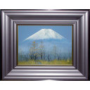 佐倉功起「冬の富士」日本画