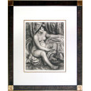 ルノワール「Femme nue s'essuyant」銅版画
