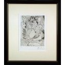 パブロ・ピカソ「『156』より 156シリーズ B.1925」銅版画