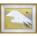 小山硬「初日の出」日本画+日本画F12号