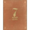 有元利夫「7つの音楽 表紙」銅版画