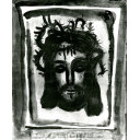 ジョルジュ・ルオー「C'EST PAR SES MEURTRISSURES QUE NOUS SOMMES GUERIS われらが癒されたるは、彼の受けたる傷によりてなり No.58」銅版画