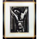 ジョルジュ・ルオー「JESUS SERA EN AGONIE JUSQU'A LA FIN DU MONDE イエスは苦しまん、世の終りに至るまで No.35」銅版画