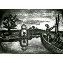 ジョルジュ・ルオー「AU PAYS DE LA SOIF ET DE LA PEUR 渇きと恐れの国では… No.26」銅版画