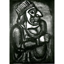 ジョルジュ・ルオー「NOUS CROYANT ROIS われら自らを王と思い No.7」銅版画