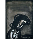 ジョルジュ・ルオー「JESUS HONNI... 辱しめられるキリスト No.2」銅版画