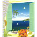 トーマス・マックナイト「『Caribbean Dreams Suite』より セント・トーマス ST.THOMAS」シルクスクリーン+シルクスクリーン