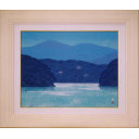 羽柴正和「山湖の春」日本画
