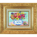 レスリー・セイヤー「Petite Bouquet」油彩14.0 × 19.0 cm