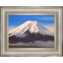 国府克「紅富士」日本画+日本画F8号