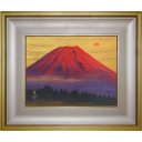 国府克「紅富士」日本画+日本画F6号