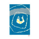 東山魁夷「『夢の詩』より 七月 水魚の交わり」リトグラフ+リトグラフ+リトグラフ+リトグラフ