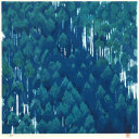 東山魁夷「青い峡」木版画