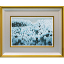東山魁夷「北山初雪」木版画