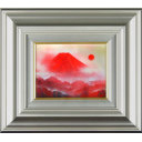 浜田泰介「赤富士」日本画
