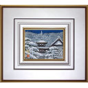 後藤純男「大和雪景」日本画