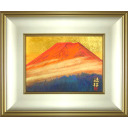 福王寺法林「朝富士」日本画